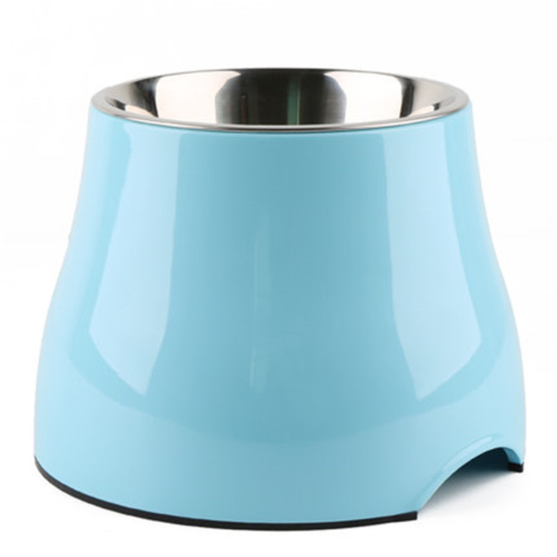 V888-ELOSUNG25944-202505191223-00 Elevated Pet Feeding Bowl with Stainless Steel Inner - Promotes Healthy Digestion & Reduces Neck Strain(blue) - Image 1