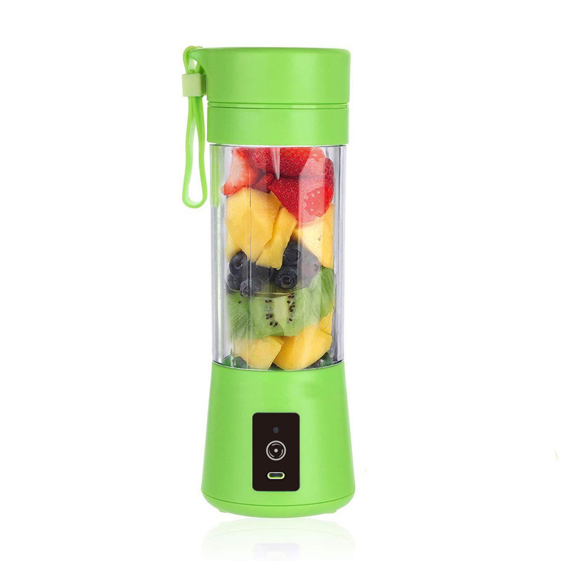 V888-ELOSUNG26158-202504171821-00 Green Portable Blender USB Rechargeable - Personal Size Smoothie Maker On The Go - Image 1