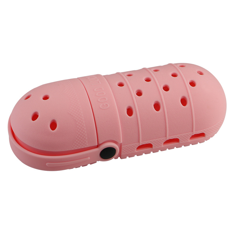 V888-ELOSUNG26246-202504211318-00 2 - pcs Pink Cute Clog-Shaped Pen Holder for Desk Organization - Image 1