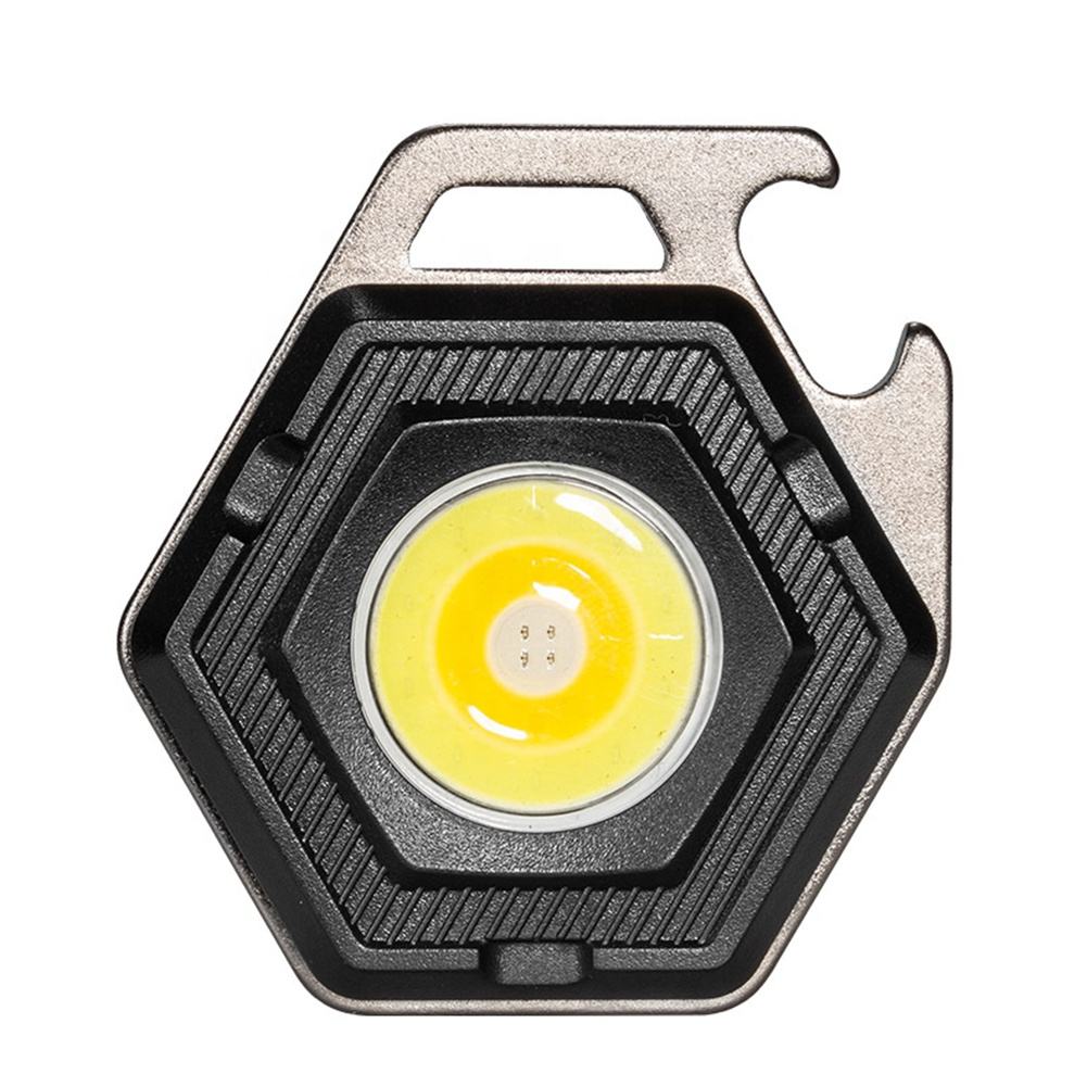 V888-ELOSUNG26590-202505081737-00 2 pcs Hexagon Mini flashlight for outdoor and self-defense use - Image 1