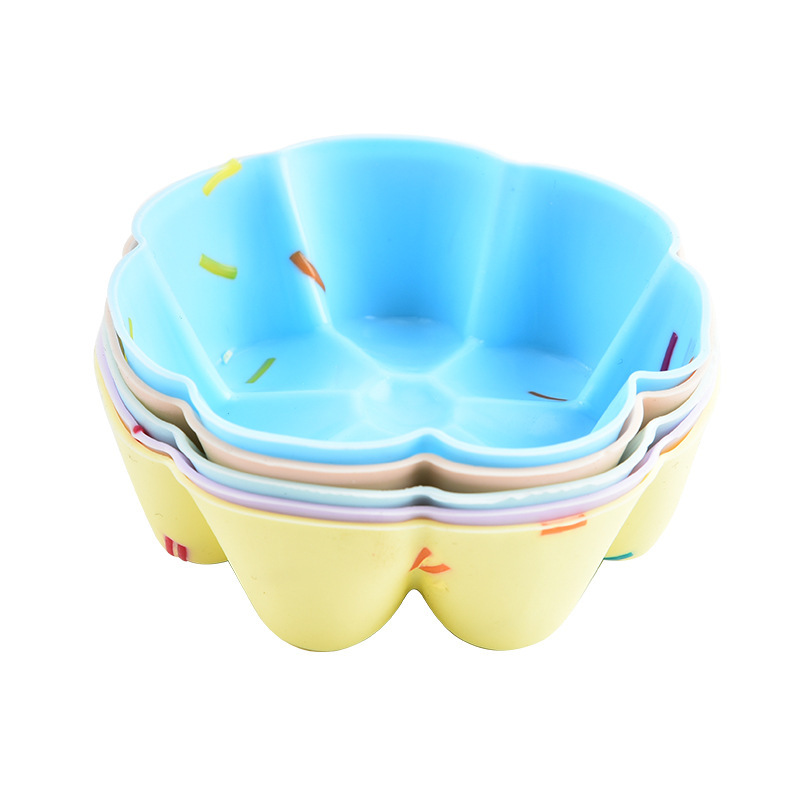 V888-ELOSUNG26761-202505131848-00 Style 8 Silicone Mini Cake Molds (30 Pack) - For Cupcakes, Desserts (7x7x2.5cm) - Image 1