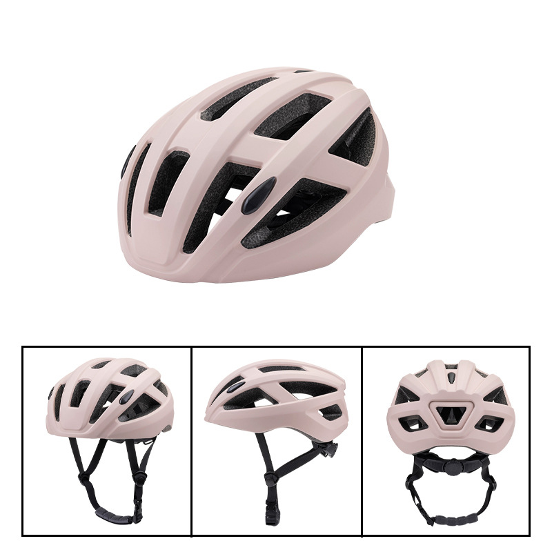 V888-ELOSUNG27448-202505131632-00 Light Pink Ultra-Light Adult Cycling Helmet - CE & CPSC Certified, In-Mold Safety for Road & Mountain Biking - Image 1