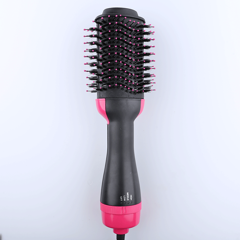 V888-ELOSUNG27602-202505131935-00 Pink And Grey One-Step Hair Dryer & Volumizer Hot Air Brush - Salon Styler for Drying, Smoothing & Volume - Image 1