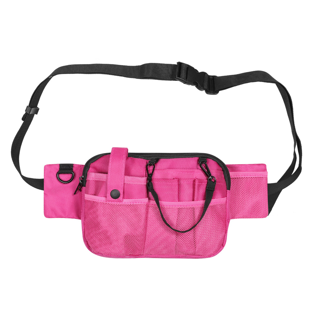 V888-ELOSUNG27644-202505151715-00 Pink Nurse Utility Belt Bag - Multi-Pocket Medical Organizer Waist Pack for Tools & Essentials - Image 1