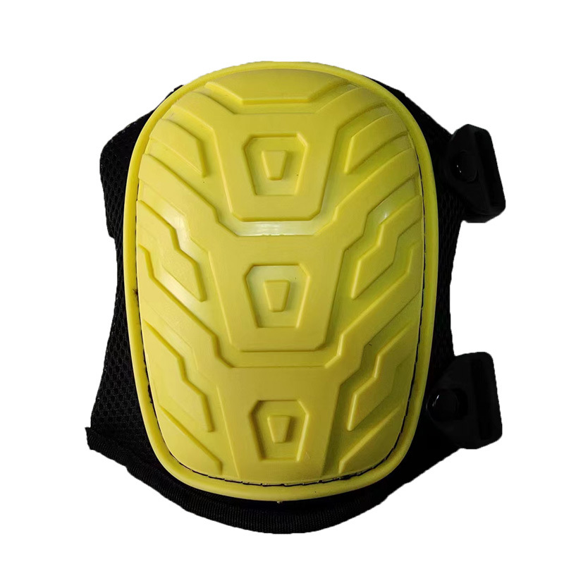 V888-ELOSUNG27658-202505151731-00 1 Pair Yellow Professional Hard Shell Knee Pads - Heavy Duty Protection for Work, Construction, Gardening & Outdoor Sports - Image 1