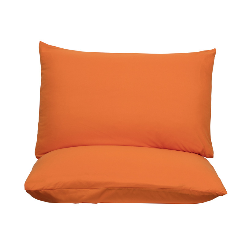 V888-ELOSUNG27800-202505191422-00 Orange Ultra Soft Brushed Waterproof Pillow Protectors (Set of 2) - 50x70cm, Stain & Spill Guard for Bed Pillows(Note: pillow core not included) - Image 1