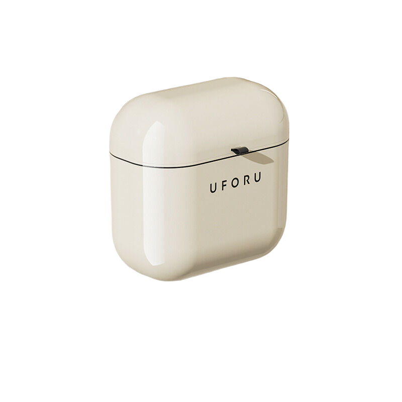 V888-ELOSUNG283-200422-00 Cream colored wall mounted trash can small size (9L) 26cm * 20cm (with handle) * 25.5 - Image 1