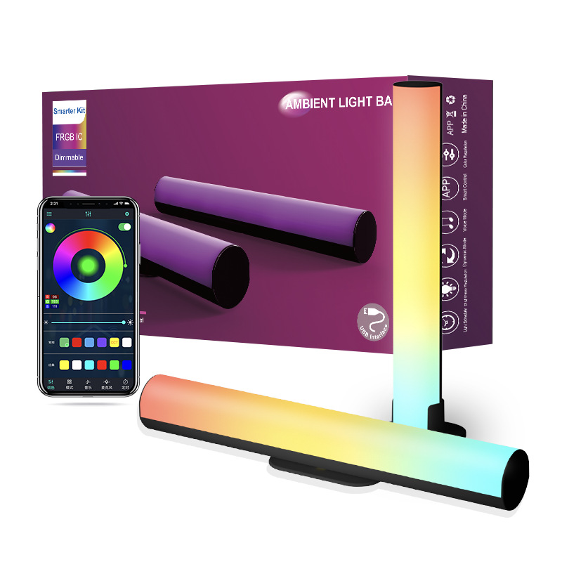 V888-ELOSUNG28361-202505081701-00 5V Bluetooth 3W RGB Atmosphere Desk Lamp - 3W 128LM USB-Powered Mood Lighting - Image 1