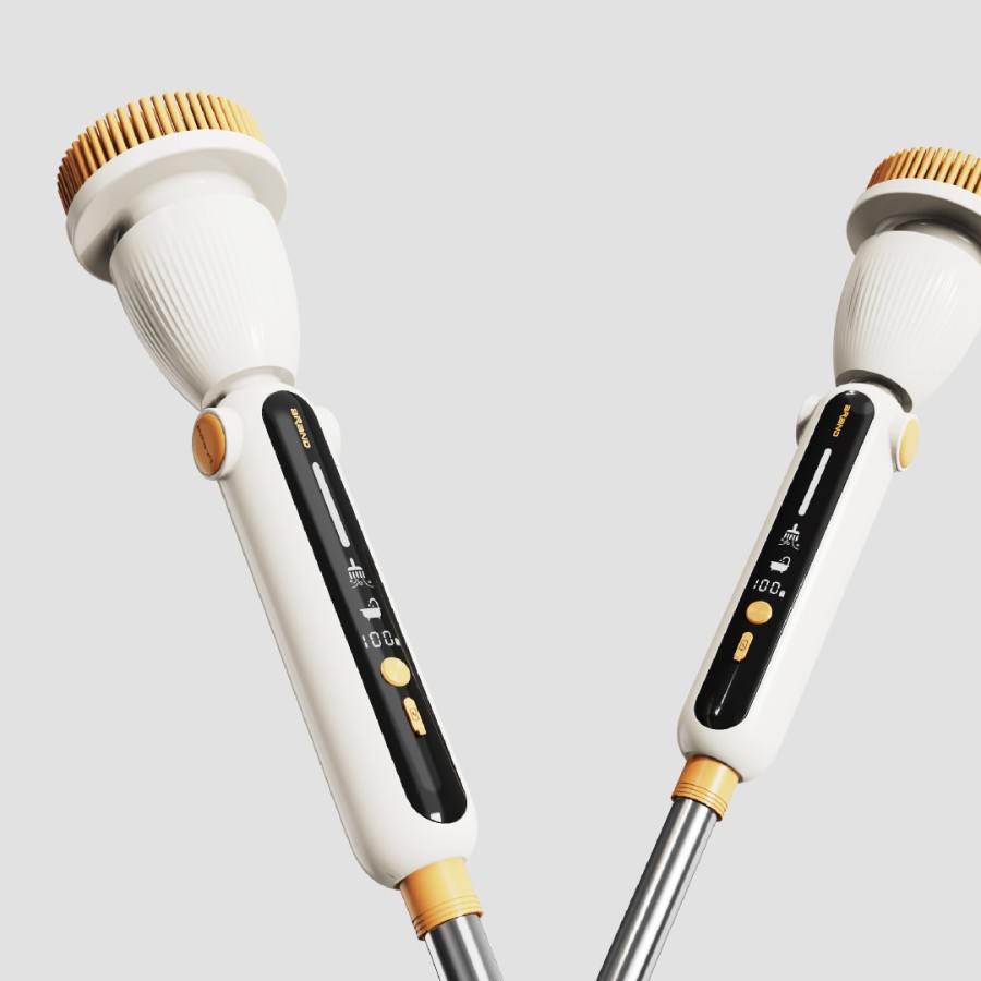 V888-ELOSUNG28526-202505131922-00 Simple Millet Style Powerful Torque Silent Extendable Smart-Sensing Electric Cleaning Brush - Image 1