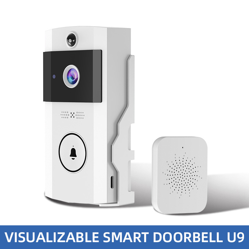 V888-ELOSUNG28550-202505151623-00 U9 Visual Doorbell HD Wireless Video Doorbell with Long-Lasting Battery - Image 1