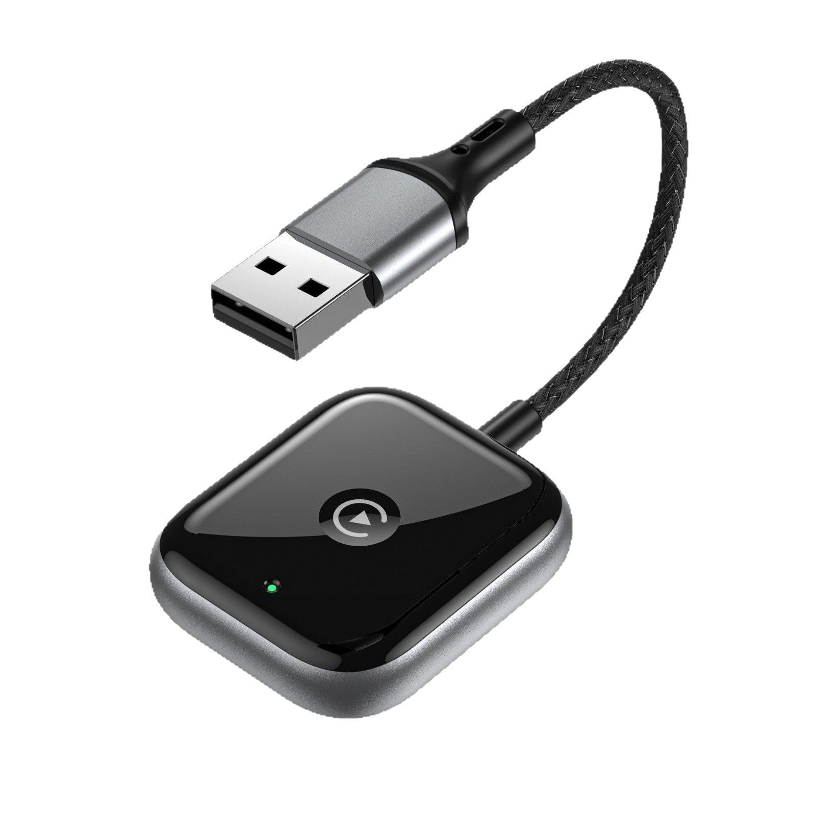 V888-ELOSUNG29128-202505231246-00 2-in-1 Wireless CarPlay & Android Auto Adapter - Plug & Play Dongle for Cars(Applicable to iPhone-Black) - Image 1