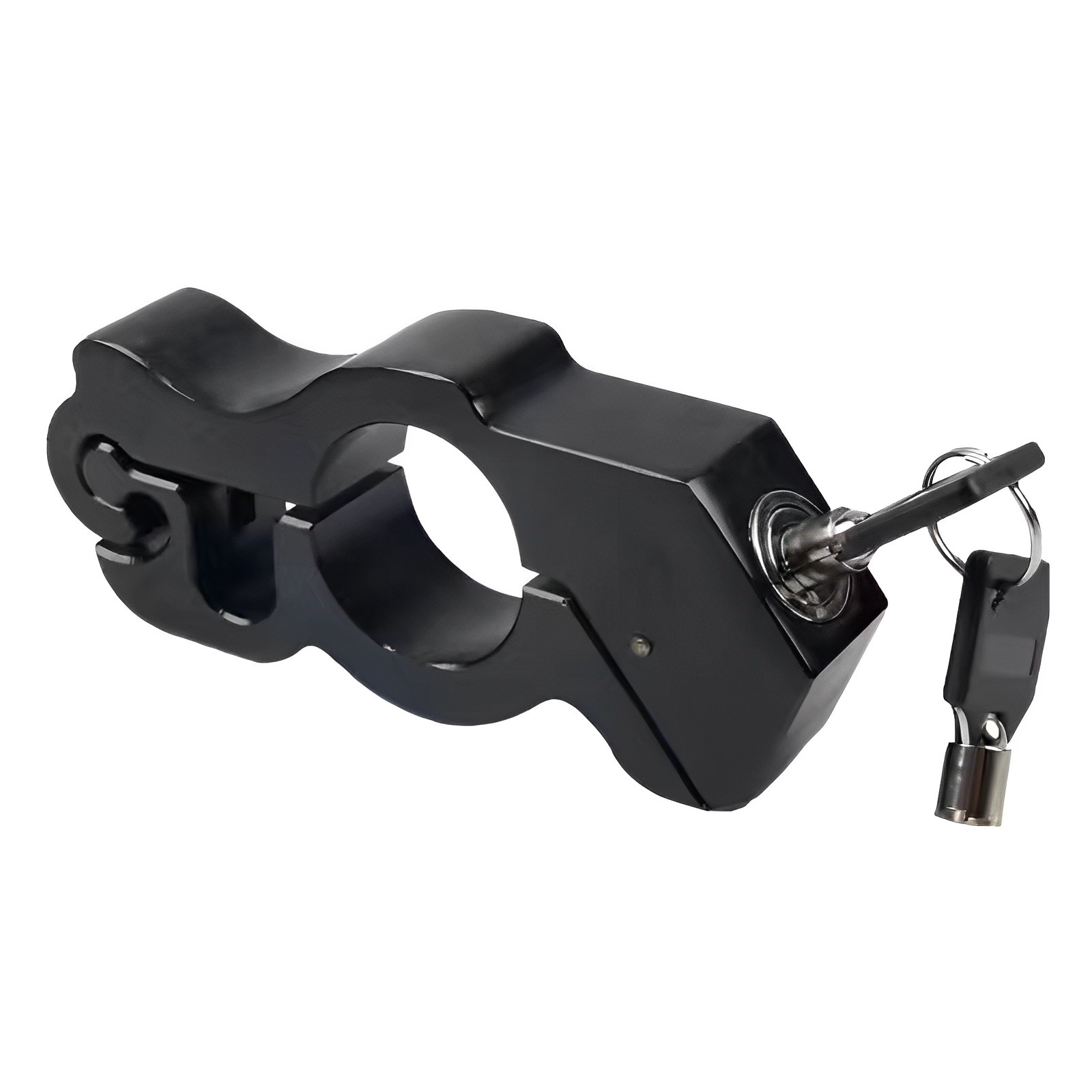 V888-ELOSUNG29132-202505231247-00 Motorcycle & Scooter Handlebar Grip Lock - Anti-Theft Brake Lever Lock(black) - Image 1