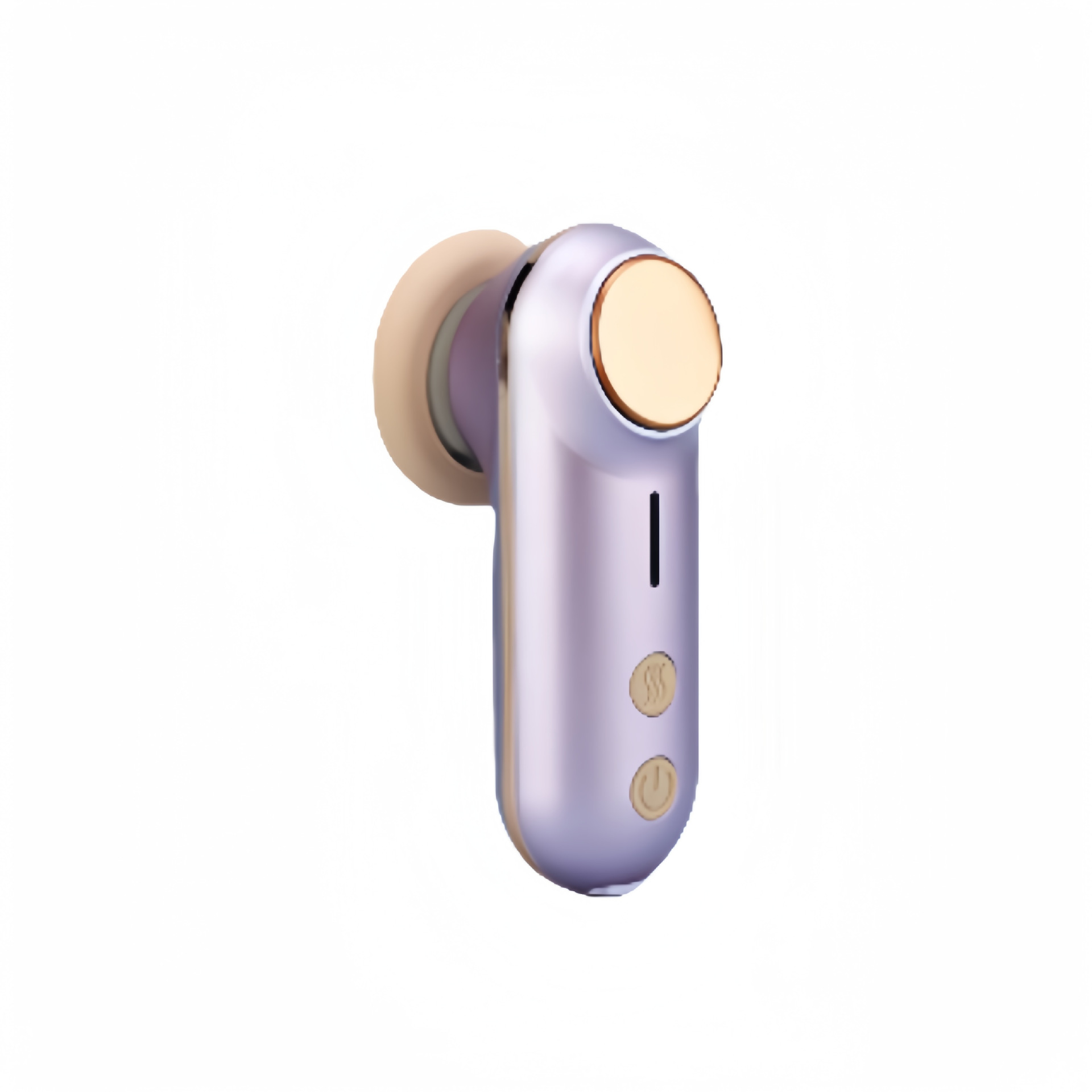 V888-ELOSUNG29242-202505261622-00 Mini Facial & Head Massager with Heat Therapy - USB-C Rechargeable, 3 Modes(Light purple) - Image 1