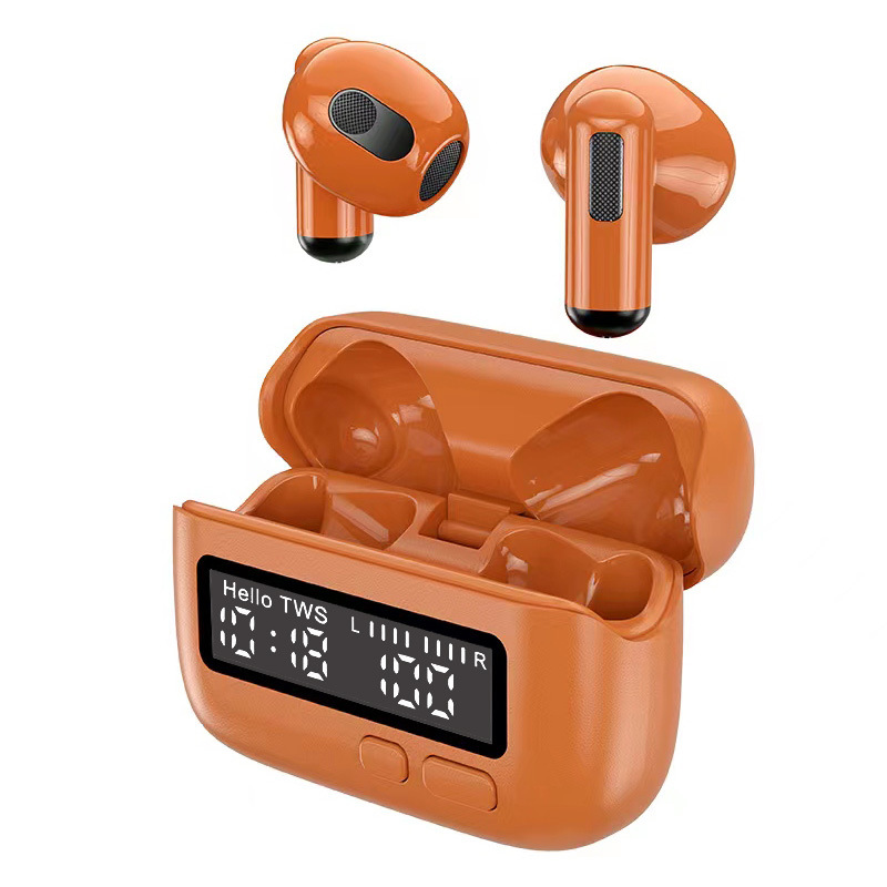 V888-ELOSUNG29282-202505261553-00 Hi-Res Audio In-Ear Monitor Earphones - Ergonomic Design, Dynamic Driver, with Mic & 3.5mm Jack(Orange) - Image 1