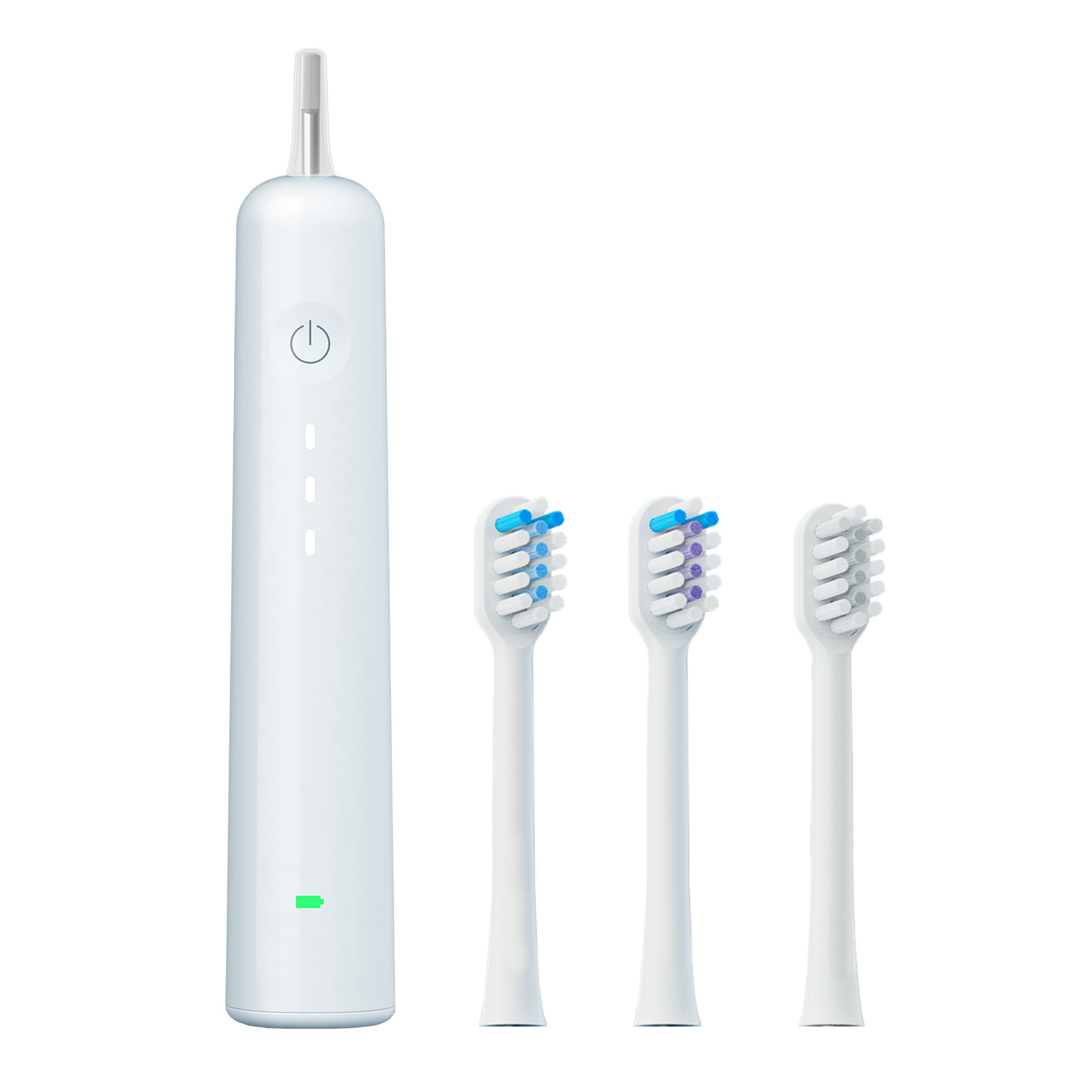 V888-ELOSUNG29328-202505281106-00 Electric Toothbrush with Ultra-Soft Gum Guard Brush Heads - IPX7 Waterproof, Ergonomic Design(blue) - Image 1