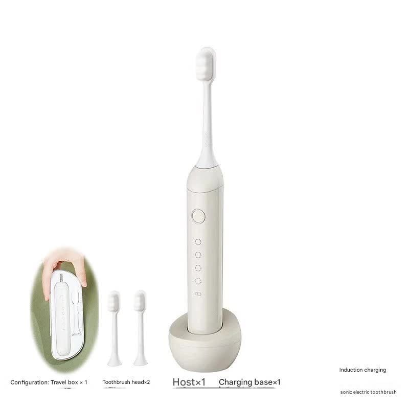 V888-ELOSUNG29696-202506111518-00 Sonic Electric Toothbrush with 31000 VPM, 4 Modes, 10000+ Soft Bristles, Travel Case & Charging Base(white) - Image 1
