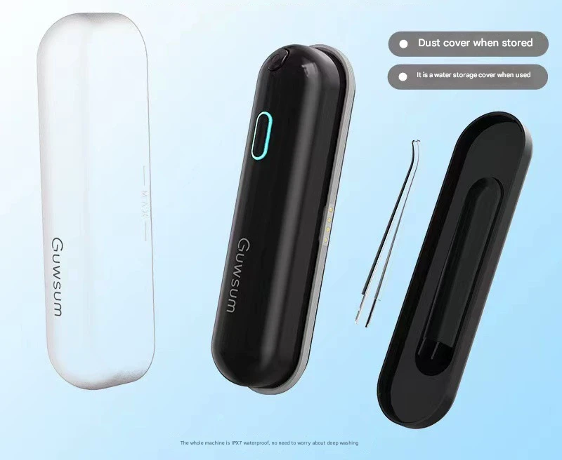 V888-ELOSUNG29746-202506190726-00 Mini Portable Oral Irrigator - IPX68 Waterproof, UV Sterilization, 3 Modes, Magnetic Charging(Gray) - Image 1