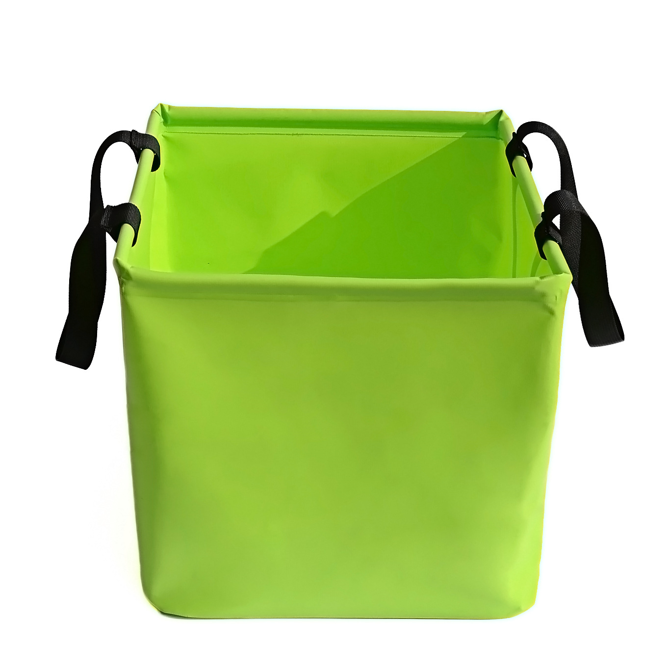 V888-ELOSUNG32530-202506191043-00 Green 25L Collapsible Bucket - Heavy-Duty PVC Waterproof Folding Pail for Fishing, Camping & Car Washing - Image 1
