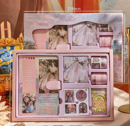 V888-ELOSUNG33092-202505281031-00 Sea of Essar Vintage Hand Account Gift Box Set - Complete Notebook Kit for Students and Festivals - Image 1