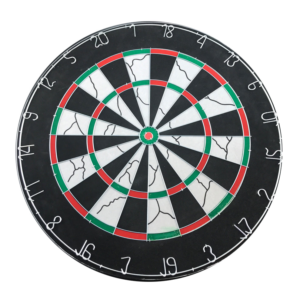 V891-HW-DB6D-X1-208920-00 Durable Part Printing 18" Two Side Dart Board+6 Darts Steel Wire Inlay - Image 1