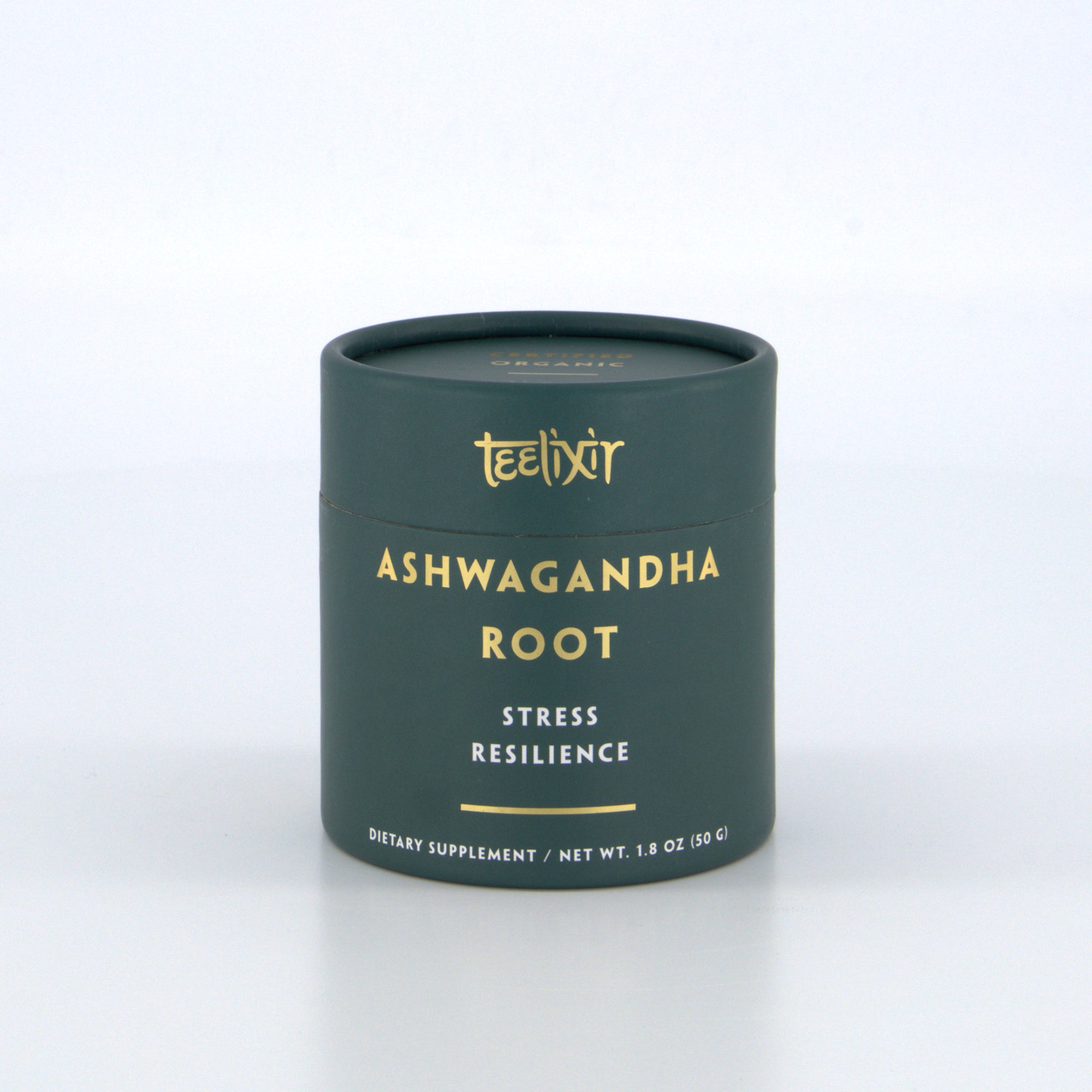 V903-ASHW-100-199871-00 Teelixir Organic Ashwagandha Root 100g - Image 1
