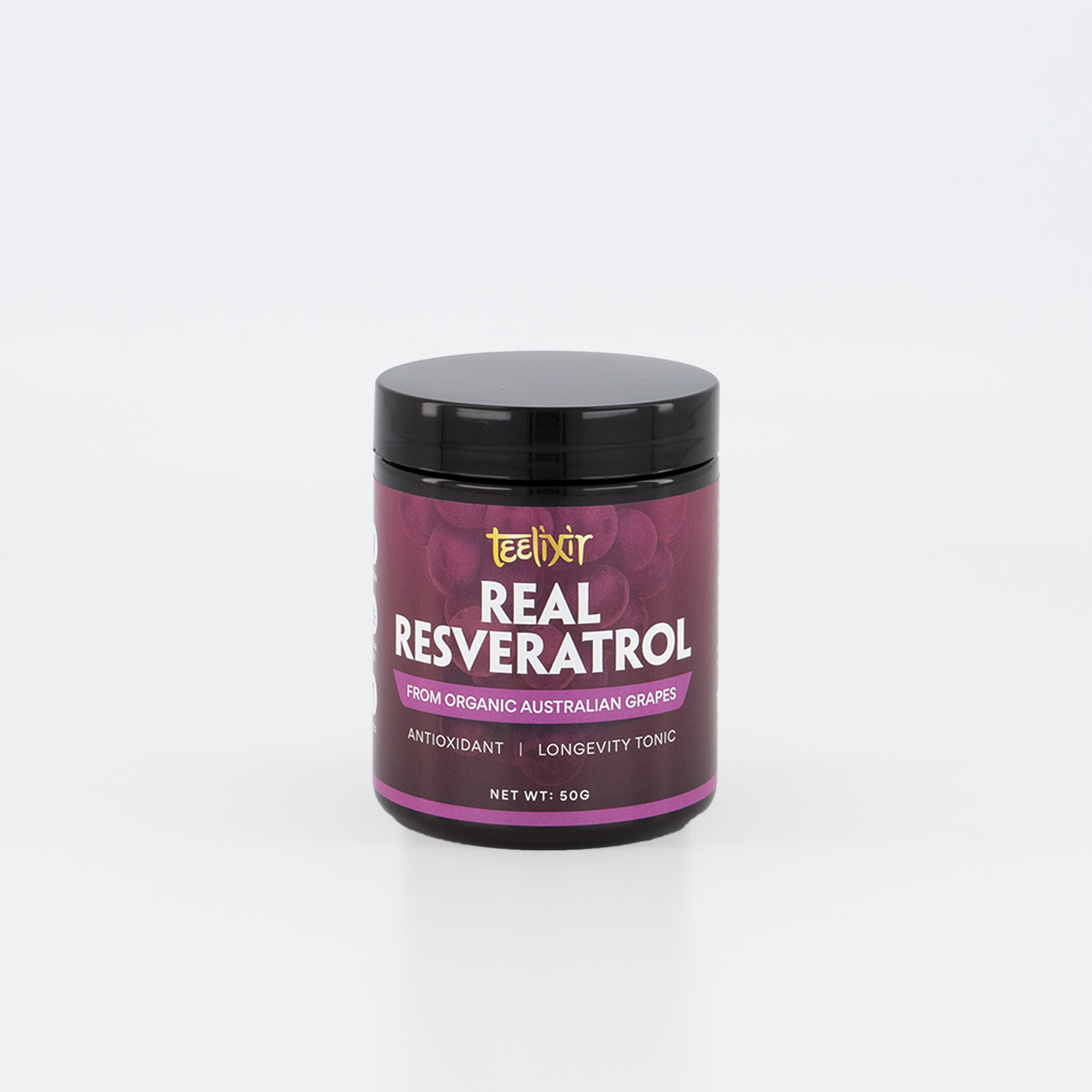 V903-RES-50-199893-00 Teelixir Organic Resveratrol 50g - Image 1