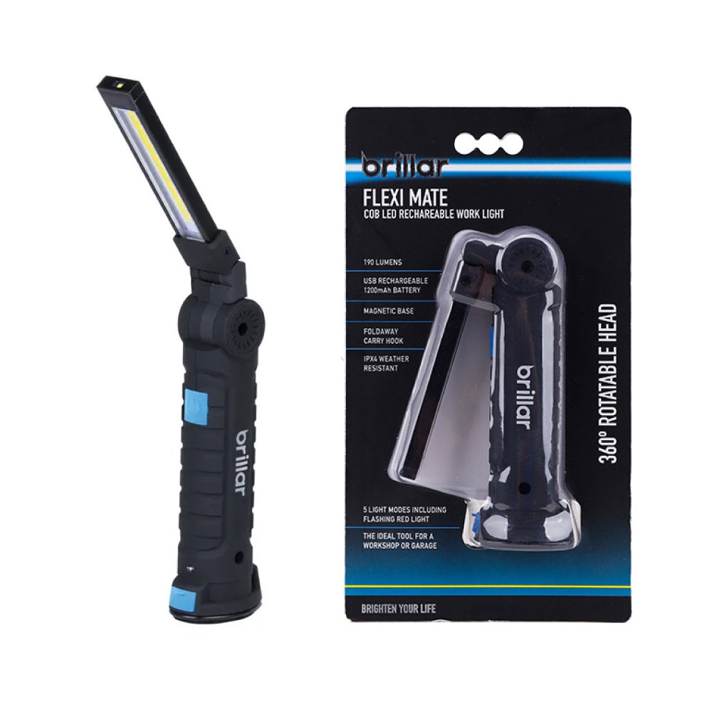 V915-BR0085-204112-00 190 Lumens Flexi Mate Flashing Light Powerbank - Image 1