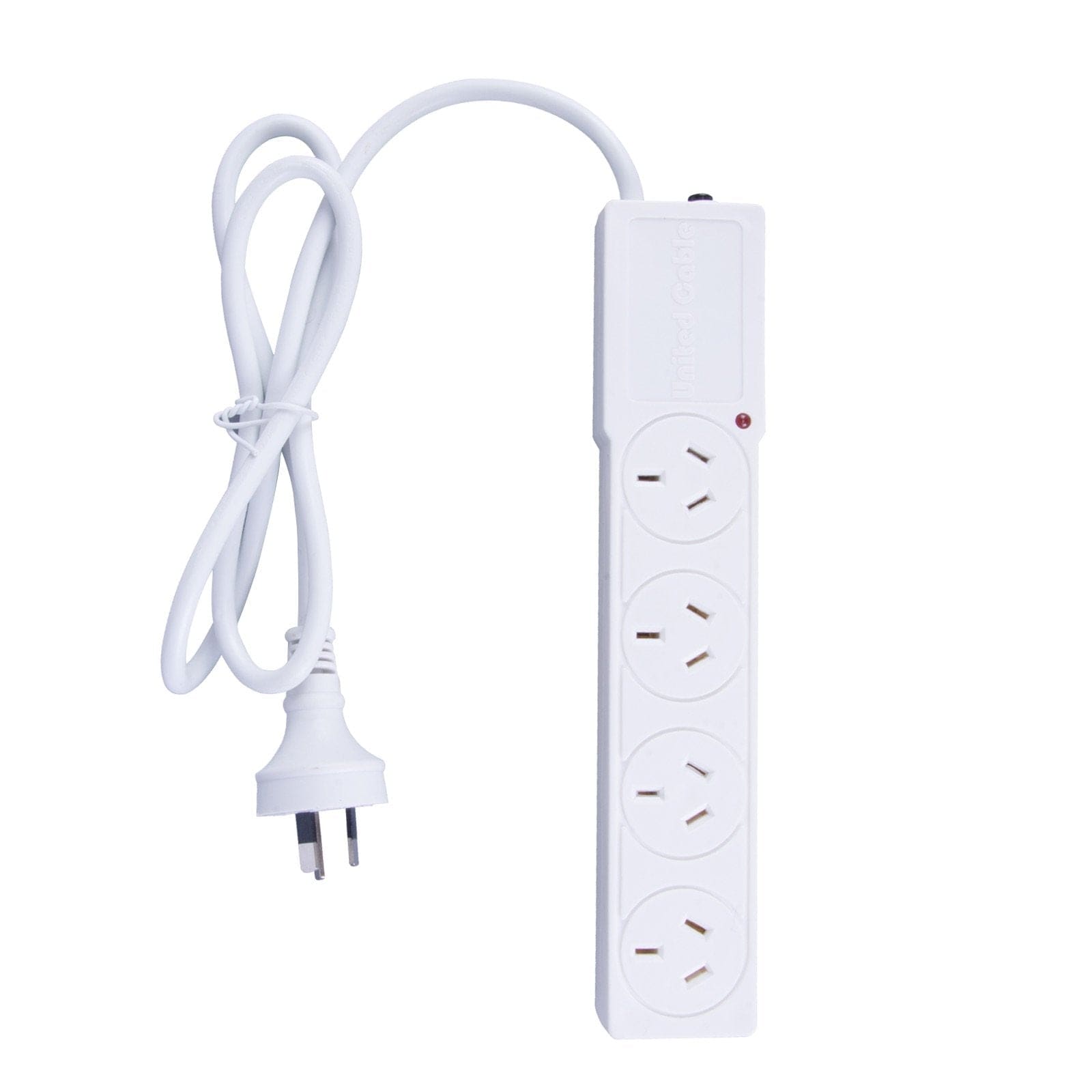 V915-EL0030-203765-00 4 Outlet Powerboard With Surge Protection 1M Lead Cable - Image 1