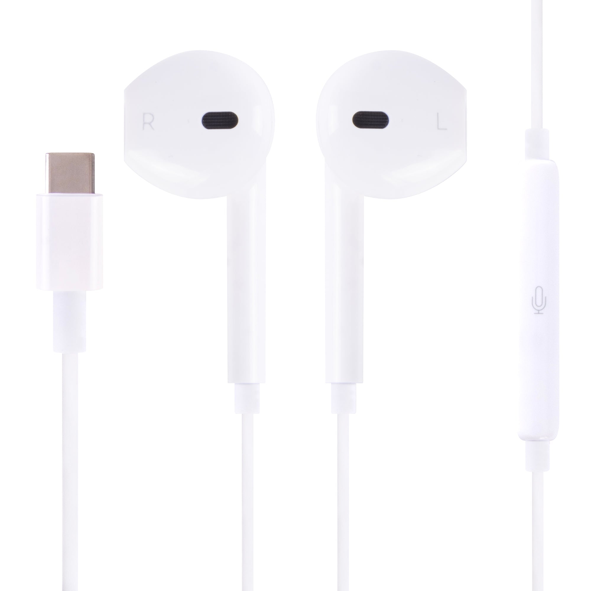 V915-EL0041-203378-00 1.2M USB C Ear Buds with Microphone - Image 1