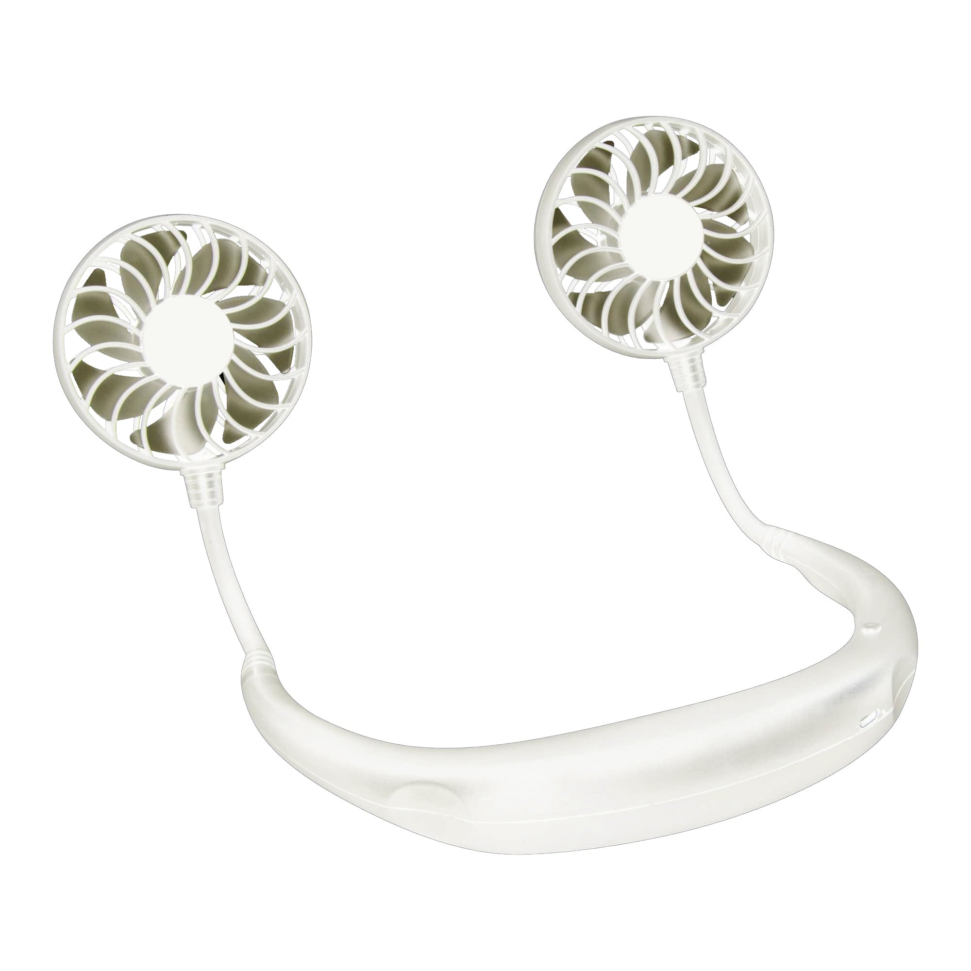 V915-EL0080-WH-203356-00 Sports Fan Hanging USB Charging Travel Creative Neck Tool Portable 3 Speeds - Image 1