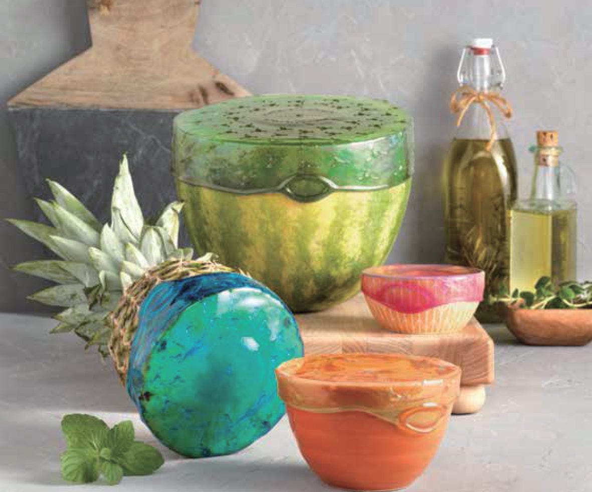 V915-KU0158-203477-00 Silicone Reusable Bubbly Stretch Lids 4 pk - Image 1