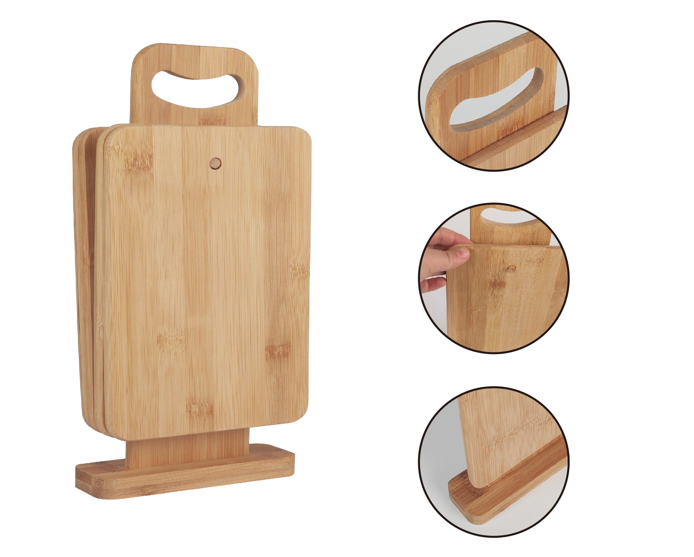 V915-KU0197-203920-00 4 Piece Chopping Block Set With Display - Image 1
