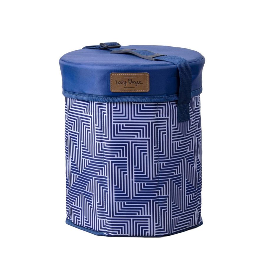 V915-LD0118-MK-203025-00 Lazy Dayz Insulated Cooler Stool - Makena - Image 1