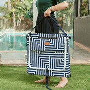 V915-LD0121-MK-202509101605-00 Lazy Dayz Fold Up Beach Lounger - Makena - Image 1