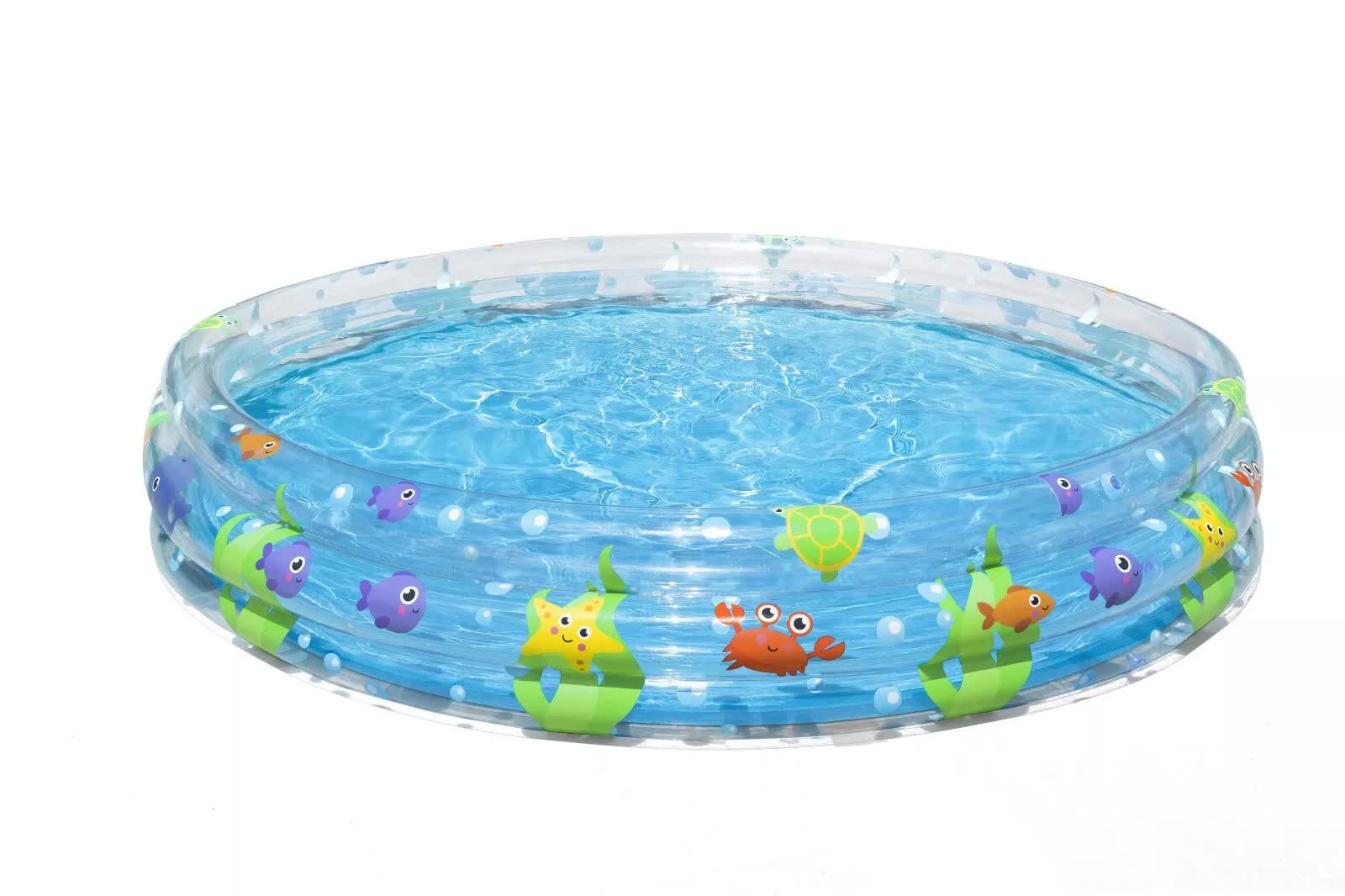 V958-51005-202504101020-00 Bestway 1.83m x H33cm Deep Dive 3-Ring Inflatable Play Pool - Image 1