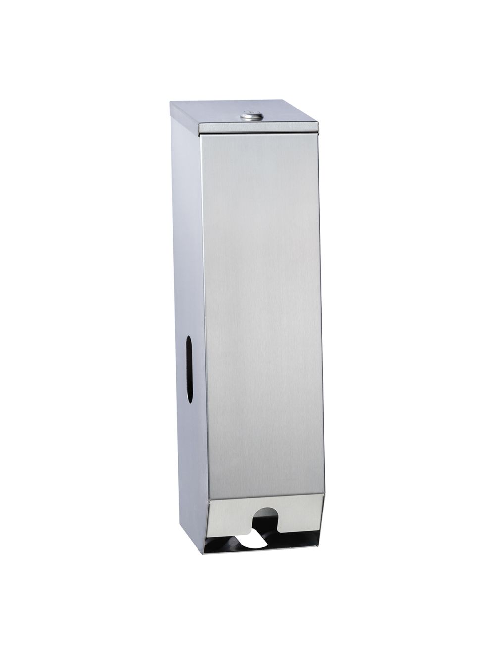 V959-DTPR0035-202507030940-00 Double Toilet Roll Dispenser - Silver - Image 1