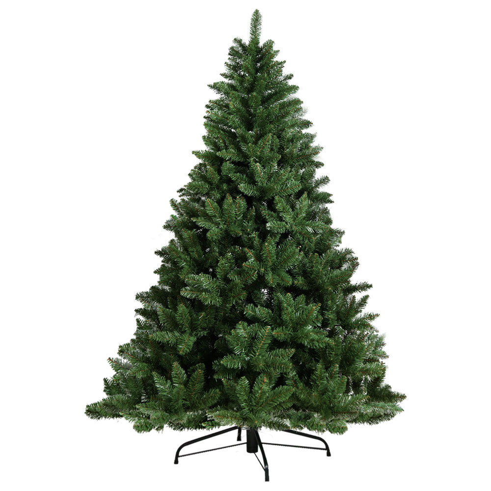 XM-TR-WELL-8F-GR-14103-00 Jingle Jollys Christmas Tree 2.4m Green Xmas Tree Decorations 1225 Tips - Image 1