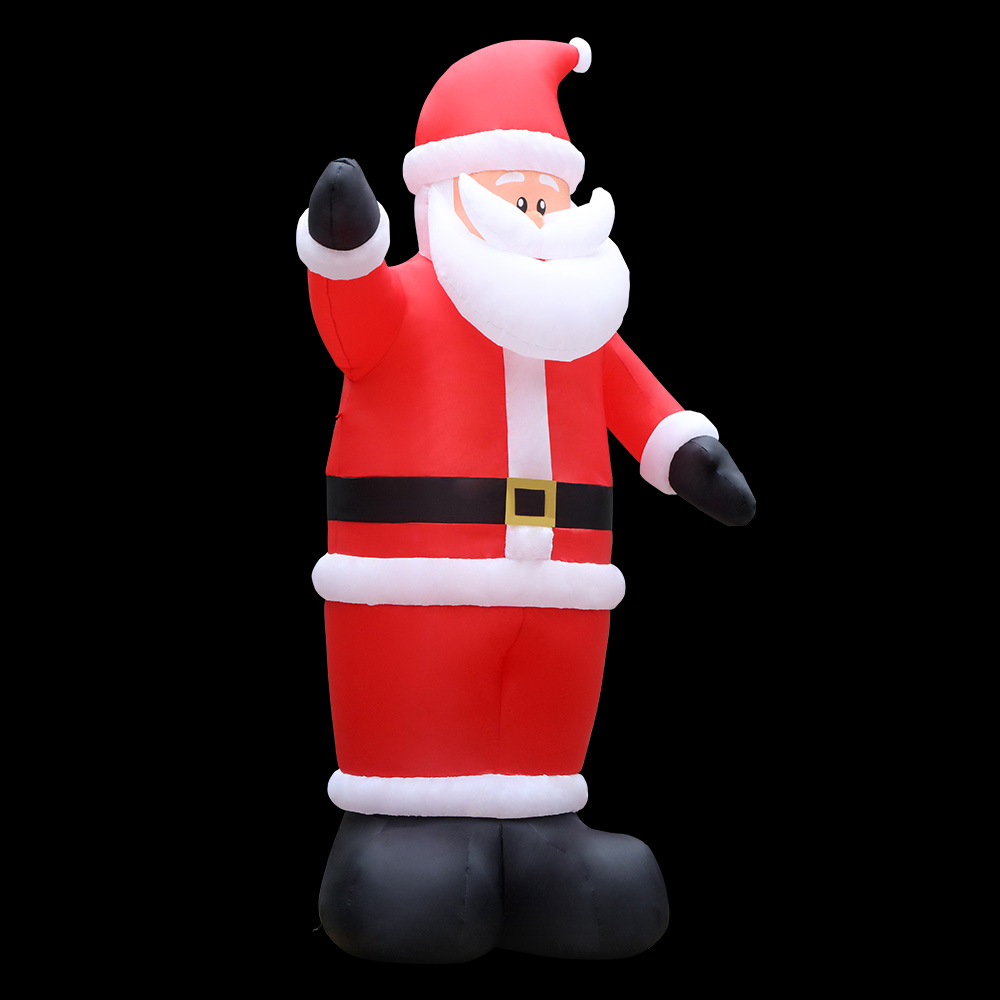 XMAS-INF-SAN-5M-00 Jingle Jollys Christmas Inflatable Santa 5M Illuminated Decorations - Image 1