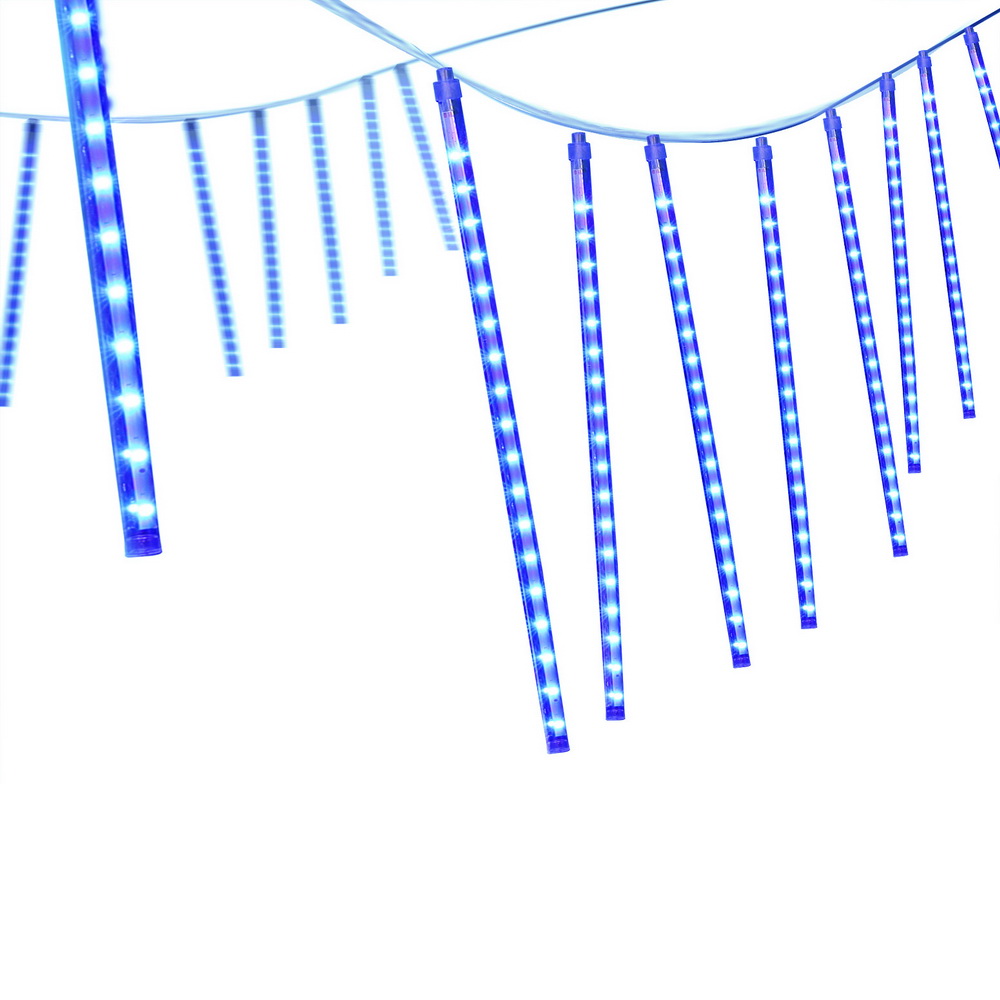 XMAS-LED-IC-ICICLE-BU-190817-00 288 LED 7M Christmas Lights Icicle Light Falling Metor Jingle Jollys - Image 1