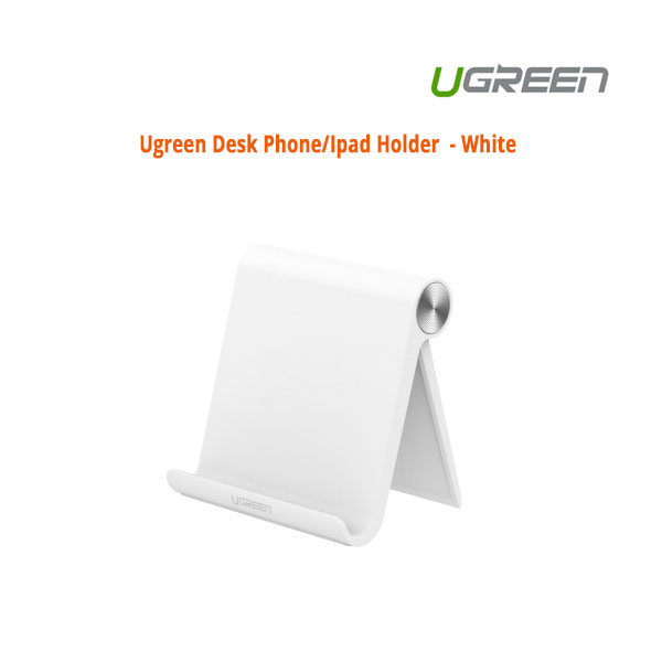 acbugn30285_01_29 UGREEN Desk Phone/iPad Holder - White (30285) - Image 1