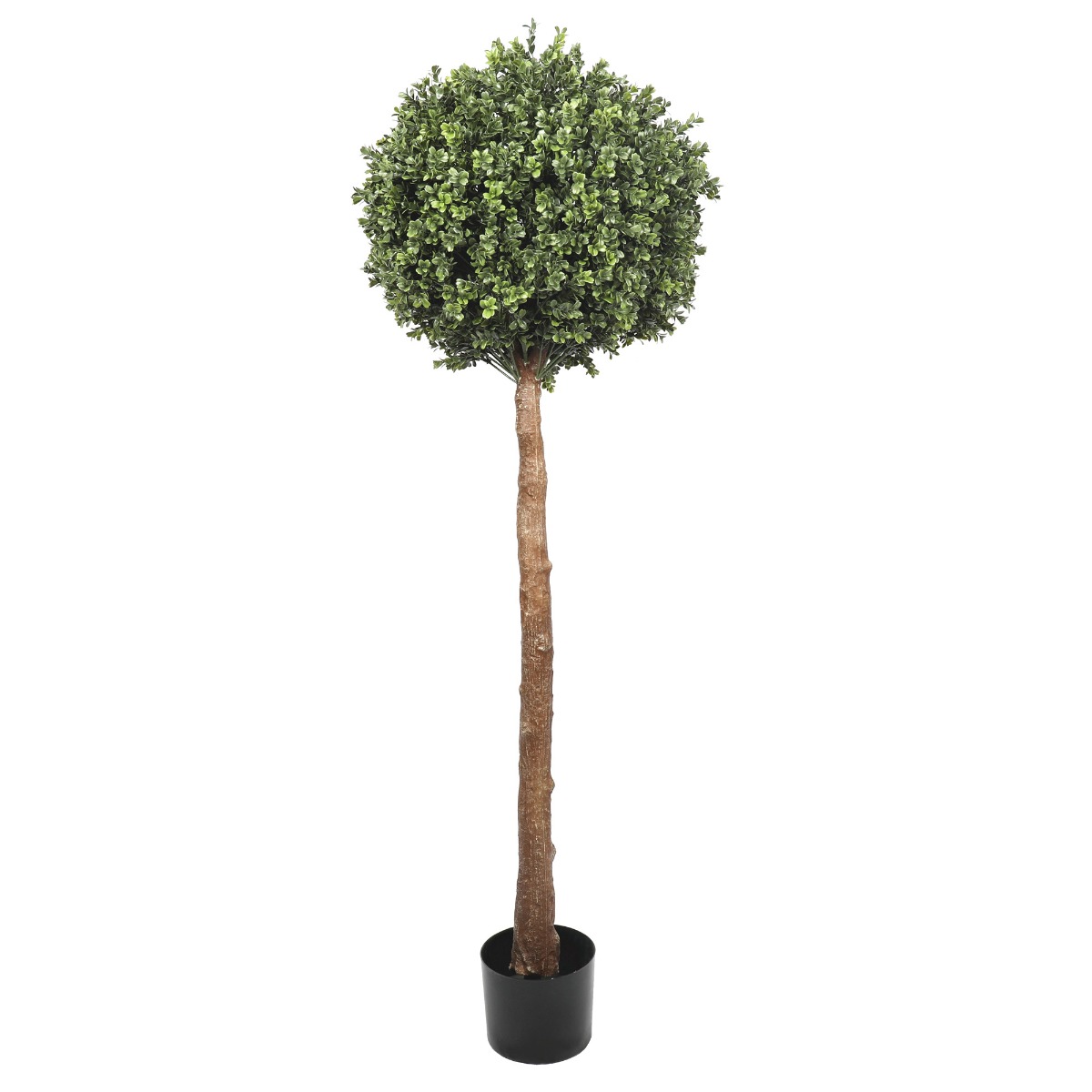 fc2a5940_3 Single Ball Topiary Faux Tree 150cm UV Resistant - Image 1