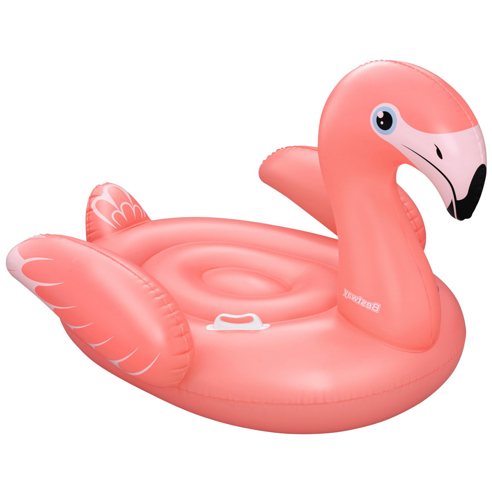 BW-FLOAT-41526-202507181428-00 Bestway Flamingo Float Rider Inflatable Ride On Floating Pool Lounger 148x127CM - Image 1