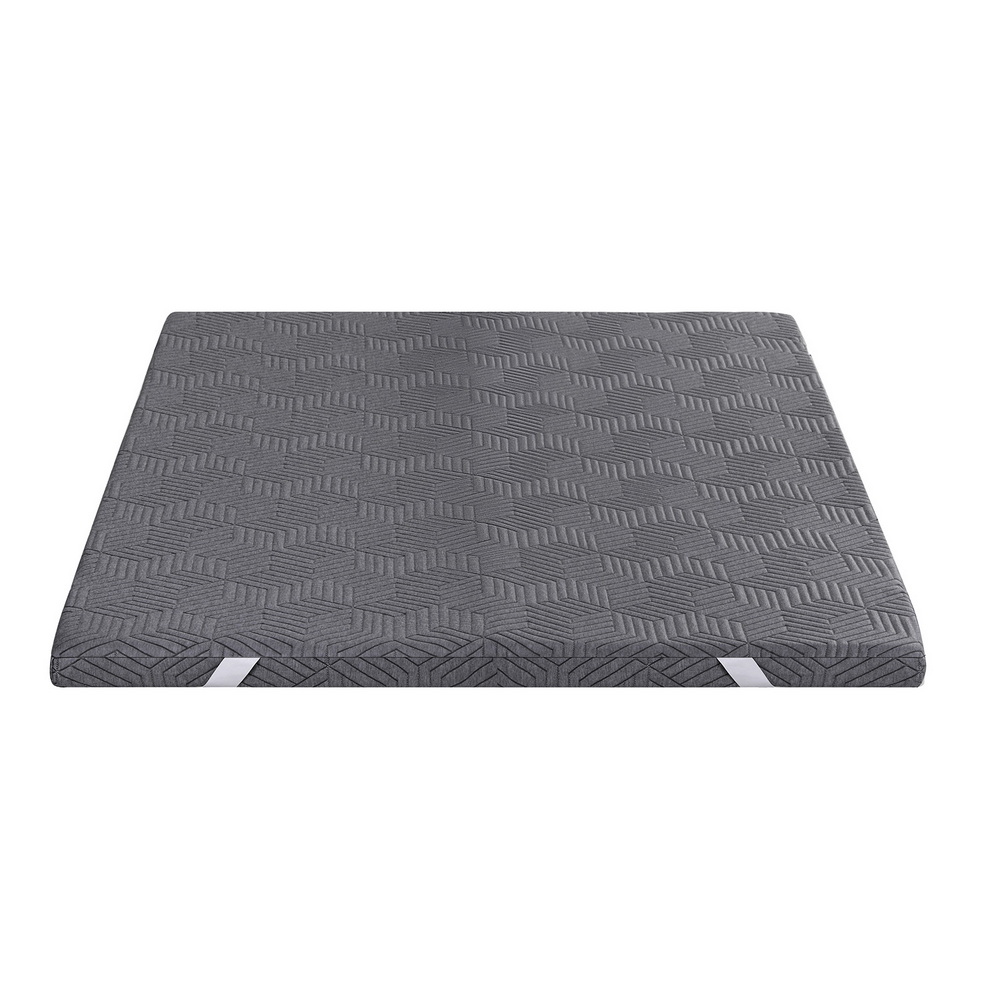 MATTRESS-TOP-DL-8-K-202508201952-00 Giselle 8cm Memory Foam Mattress Topper Gel Dual Layer Foam Bamboo King - Image 1