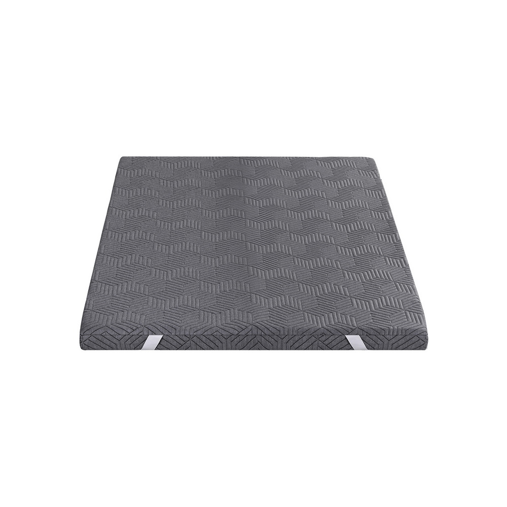 MATTRESS-TOP-DL-8-S-202508201954-00 Giselle 8cm Memory Foam Mattress Topper Gel Dual Layer Foam Bamboo Single - Image 1