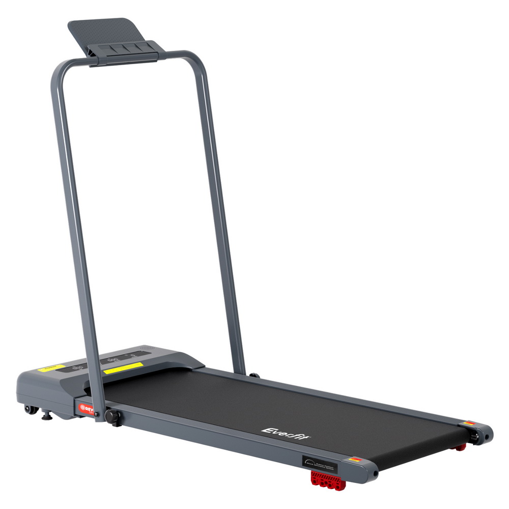 TMILL-380H-INC-GR-202508061554-00 Everfit Treadmill Electric Walking Pad Incline Under Desk 380mm Grey - Image 1