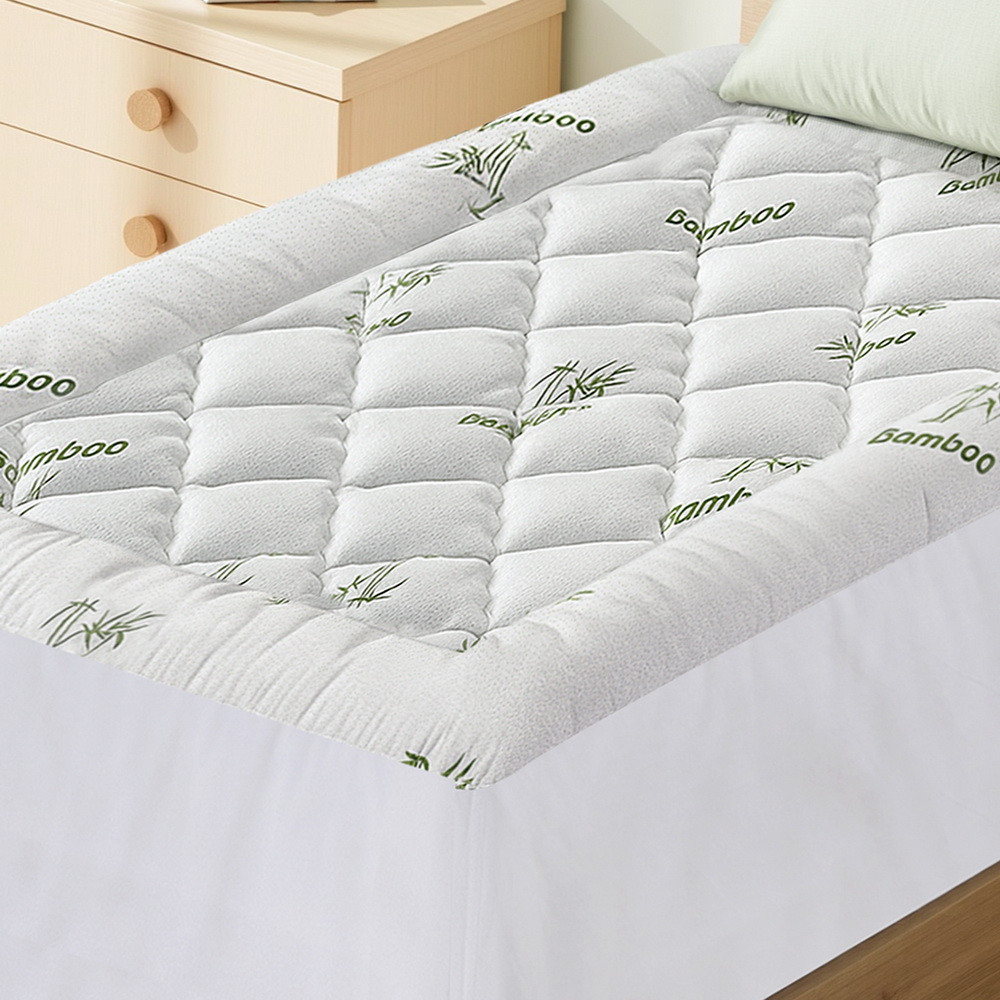 TOPPER-BAM-5-S-202508041805-06 Giselle Mattress Topper 5cm Pillowtop toppers Bamboo Single - Image 1