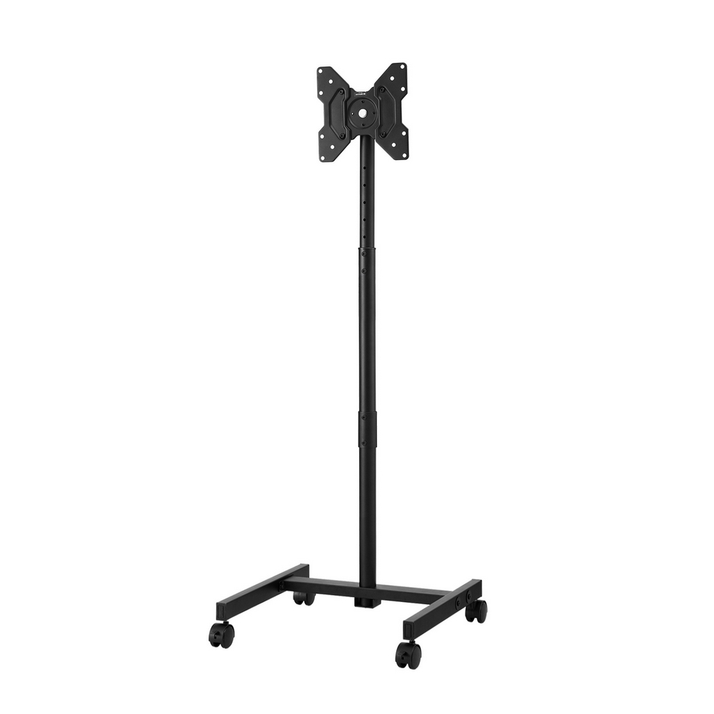 TV-MOUN-1004-BK-202508281328-00 Artiss TV Stand 13-50" Universal Mobile Adjustable Height TV Stand with Wheels - Image 1