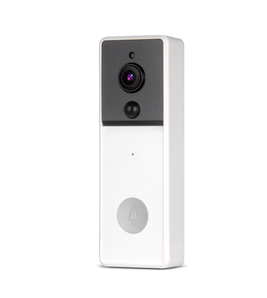 V1031-LSH-CAMDBWC-202507221410-00 Laser Smart Full HD Video Doorbell White with Chime - Image 1