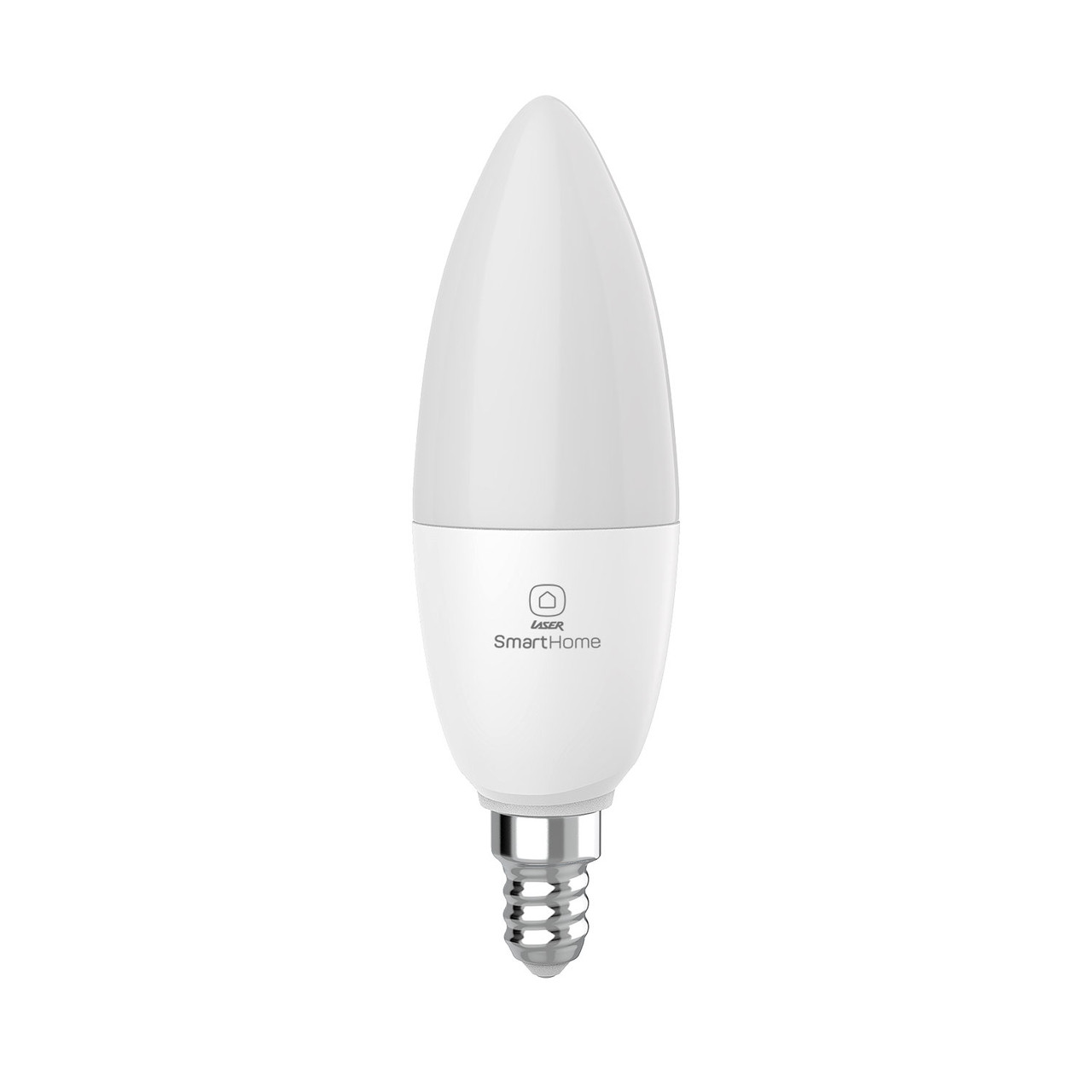 V1031-LSH-E14WW5W-202507221410-00 Laser 5W Smart White Bulb E14 - App & Voice Controlled - Image 1