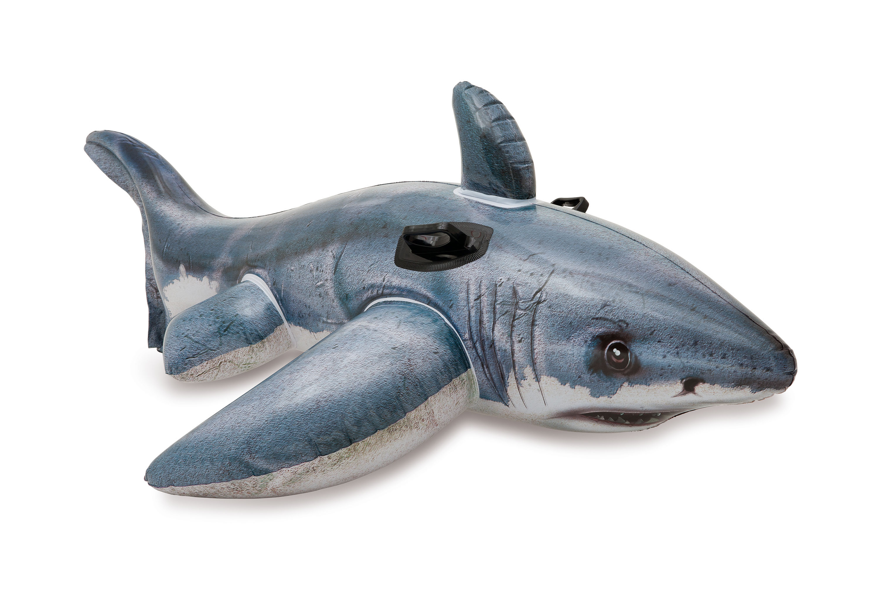 V1032-IXGREATWHITE-57525-202508201040-00 Intex Great White Shark Ride-On 57525 - Image 1